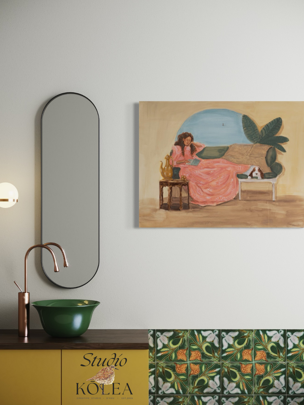 Pink Dreams (Original Painting) 40 × 30 in