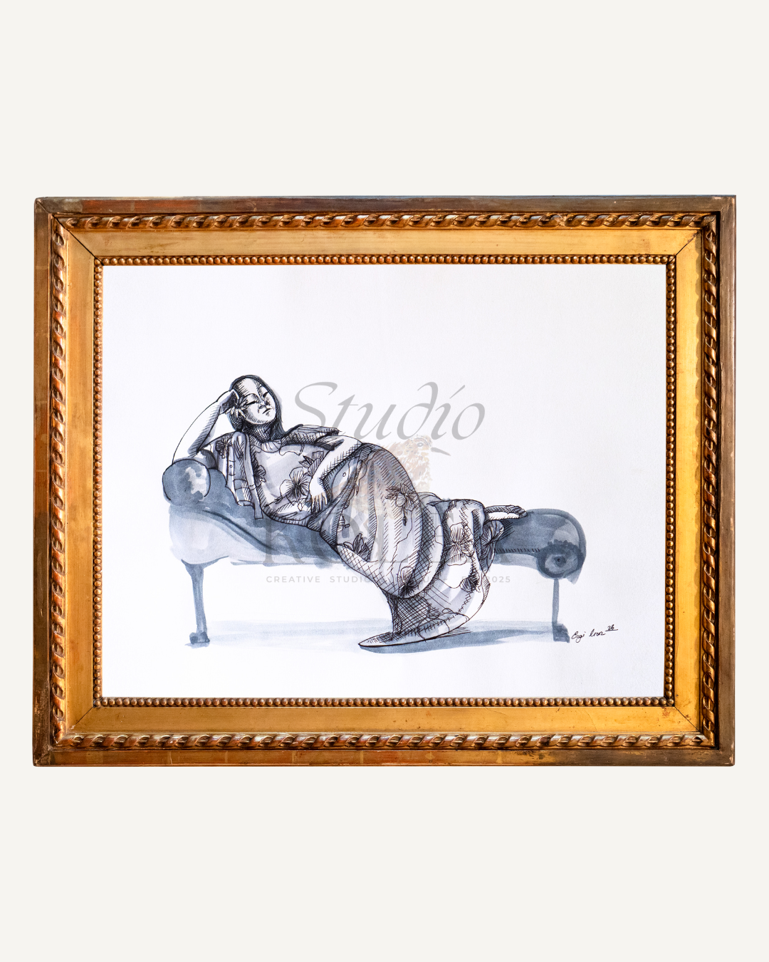Mama Resting in Mu'umu'u (Print Edition)