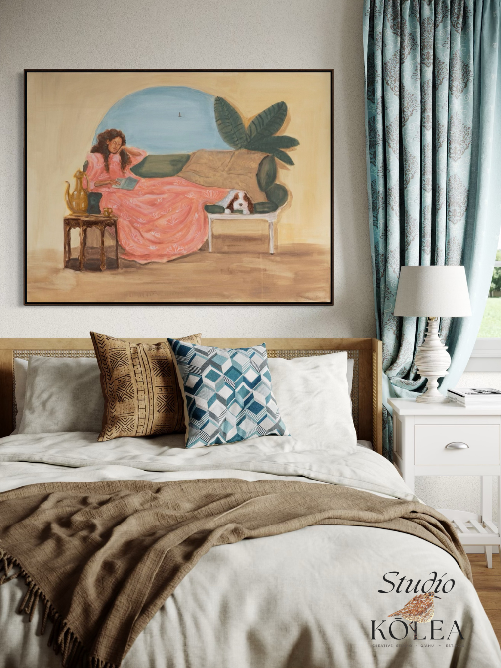 Pink Dreams (Original Painting) 40 × 30 in