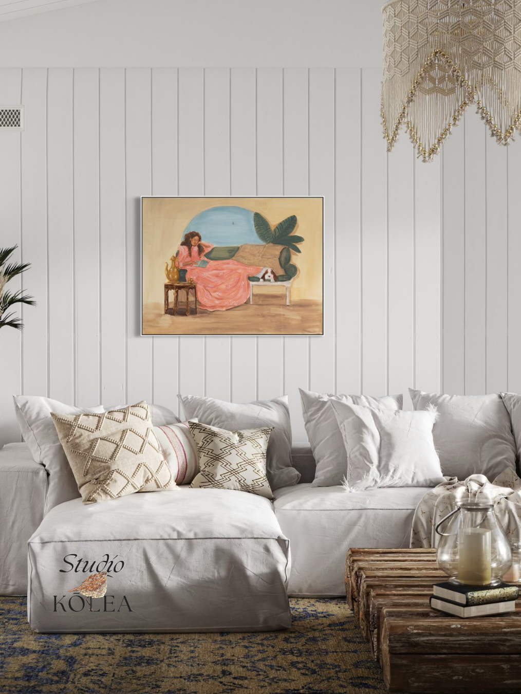 Pink Dreams (Original Painting) 40 × 30 in
