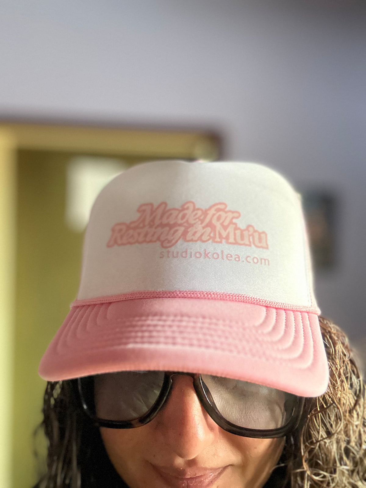 Made for Resting in Muʻumuʻu Trucker Cap