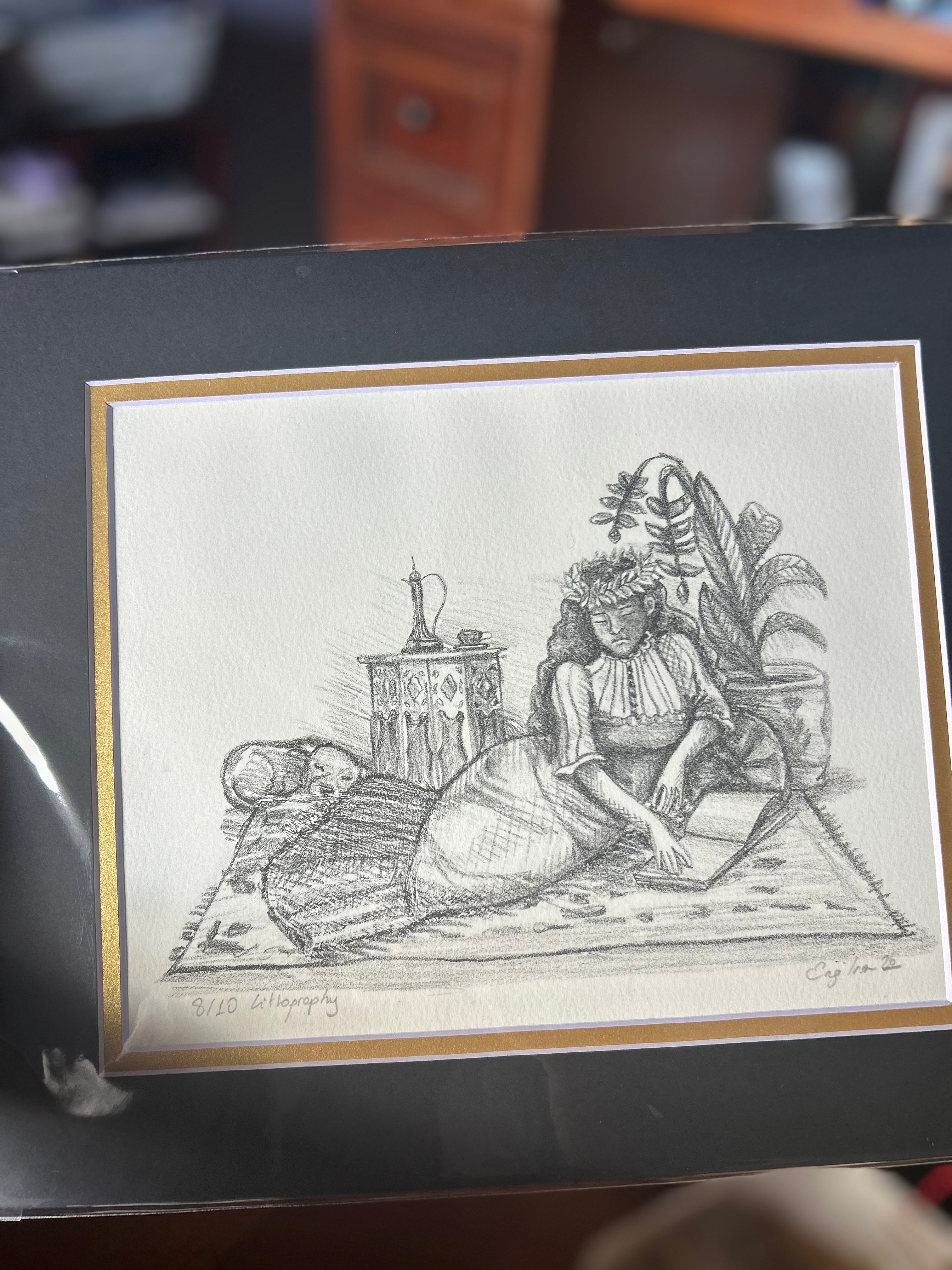 Rest is Peace Original Limited Lithography Prints